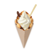 Bubble Wafel Naturel,Soft Ice Corner,Angelo,Good Choice;5,95